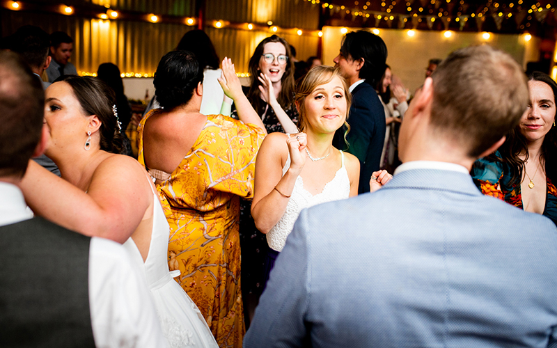 Disco Guests Dancing