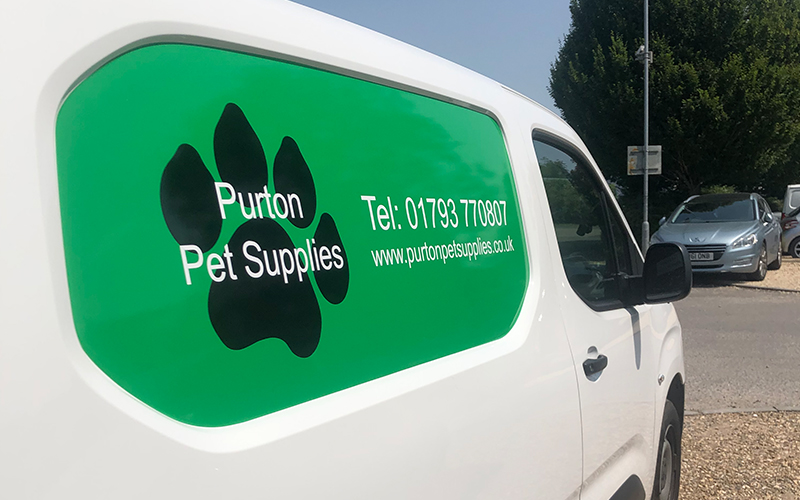 Pet Supplies Van