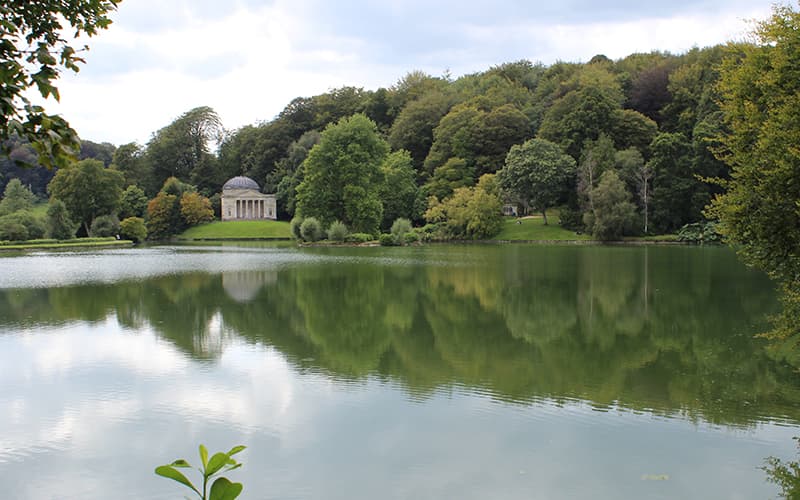 Stourhead Gardens In Wiltshire